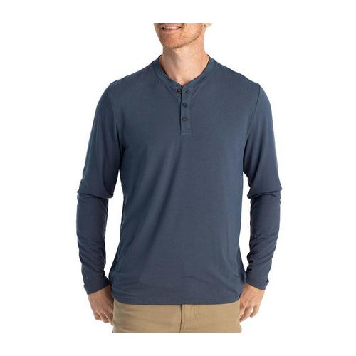 Men's Free Fly Bamboo Flex Pocket Long Sleeve T-Shirt - Primary Image