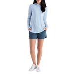 Women's Free Fly Bamboo Lightweight II Long Sleeve Hooded T-Shirt - Thumbnail 3 of 4