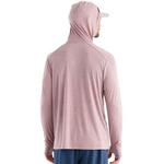 Men's Free Fly Bamboo Shade Long Sleeve Hooded T-Shirt - Thumbnail 2 of 3