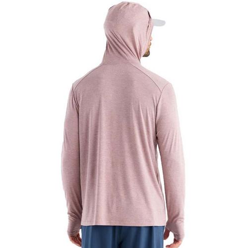 Men's Free Fly Bamboo Shade Long Sleeve Hooded T-Shirt - Primary Image