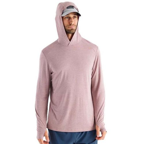 Men's Free Fly Bamboo Shade Long Sleeve Hooded T-Shirt - Primary Image