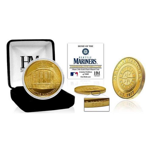 Highland Mint Seattle Mariners "Stadium" Gold Mint Coin - Primary Image