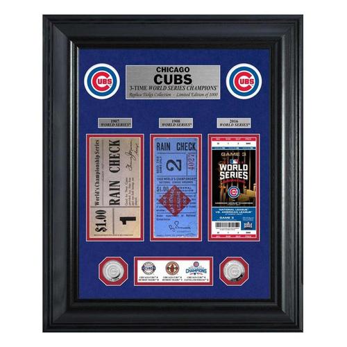 Highland Mint Chicago Cubs World Series Ticket Picture - Primary Image