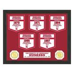 University of Nebraska Cornhuskers National Champions Banner Collection Photo Mint - Thumbnail 1 of 2