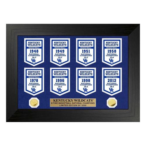 University of Kentucky Wildcats Basketball National Champions Deluxe Banner Collection - Primary Image