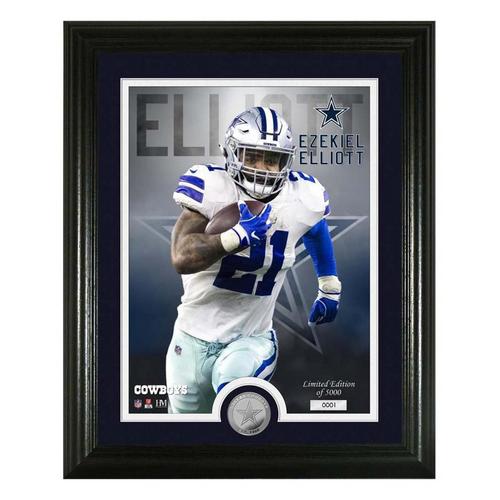 Highland Mint Dallas Cowboys Zeke Elliott Coin Plaque - Primary Image