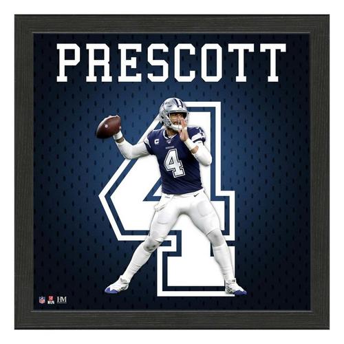 Dak Prescott Dallas Cowboys Jersey IMPACT Frame - Primary Image
