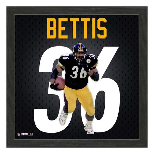 Jerome Bettis Pittsburgh Steelers Jersey IMPACT Frame - Primary Image