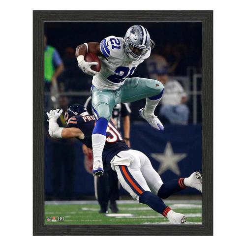 Highland Mint Dallas Cowboys Ezekiel Elliott #21 Hurdle Sport Frame - Primary Image