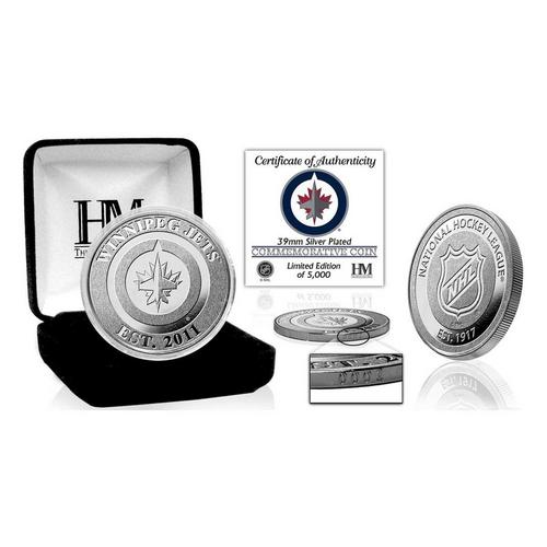 Winnipeg Jets Silver Mint Coin - Primary Image