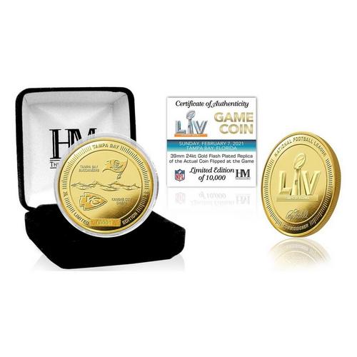 Super Bowl LV Gold Flip Coin - Primary Image