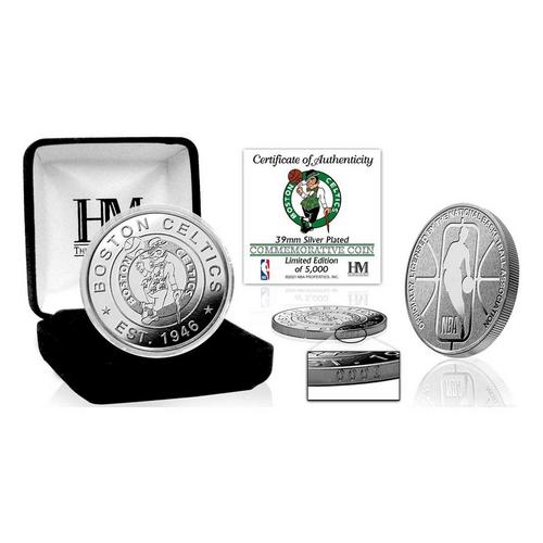 Boston Celtics Silver Mint Coin - Primary Image