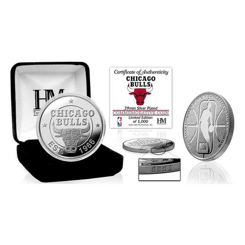 Chicago Bulls Silver Mint Coin - Primary Image
