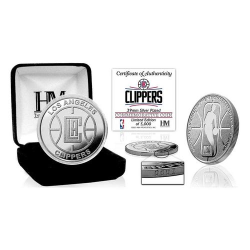 LA Clippers Silver Mint Coin - Primary Image