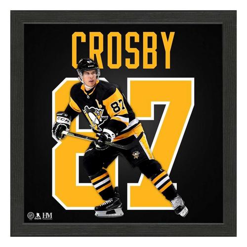 Sidney Crosby Pittsburgh Penguins IMPACT Jersey Frame - Primary Image