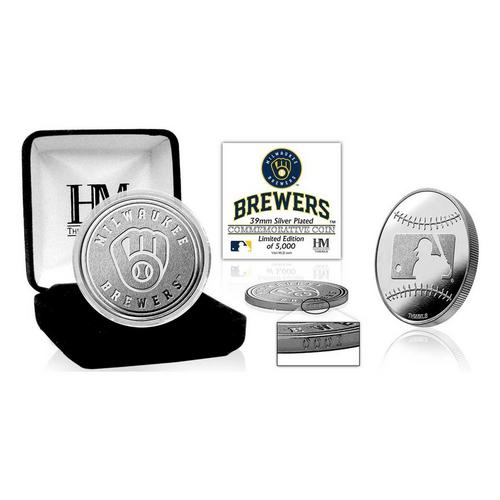 Highland Mint Milwaukee Brewers Silver Mint Coin - Primary Image
