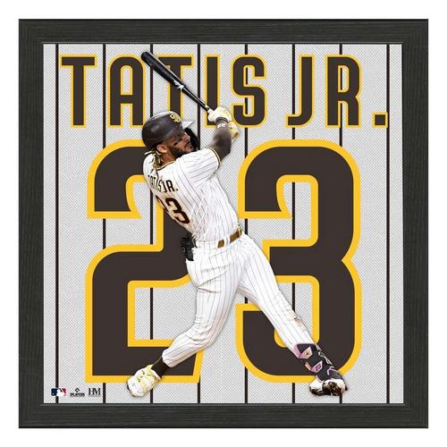 Highland Mint Fernando Tatis Jr San Diego Padres IMPACT Jersey Frame - Primary Image