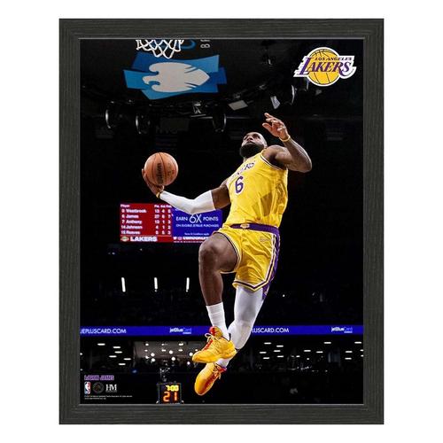 Highland Mint Lebron James Los Angeles Lakers 12x15 Sport Frame - Primary Image