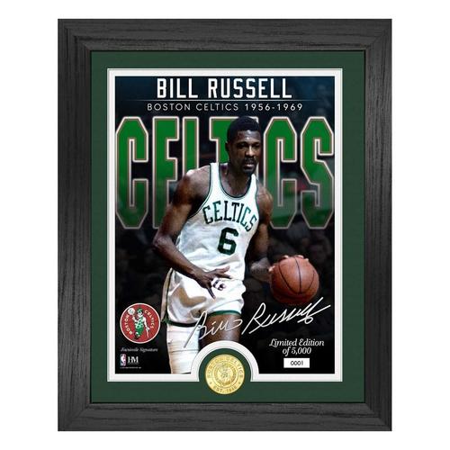 Bill Russell Celtics Bronze Coin Photo Mint - Primary Image