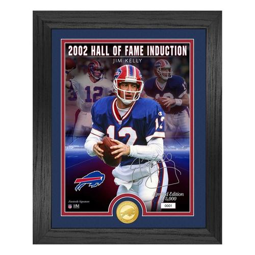 Jim Kelly Bills Hall of Fame Induction Bronze Coin Photo Mint - Primary Image