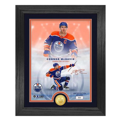 Edmonton Oilers Connor McDavid Legends Bronze Coin Photo Mint - Primary Image
