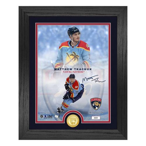 Florida Panthers Matthew Tkachuk Legends Bronze Coin Photo Mint - Primary Image