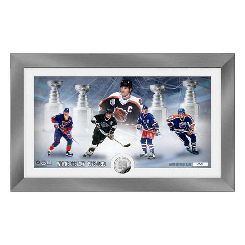 Wayne Gretzky Oilers 4x Champ Photo - Primary Image