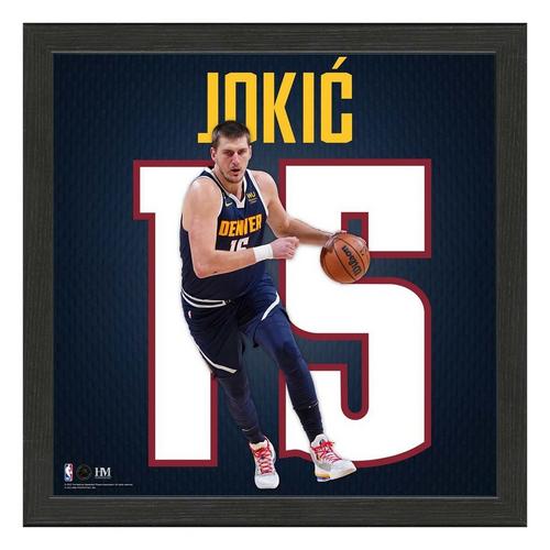Nikola Jokic Denver Nuggets IMPACT Jersey Frame - Primary Image
