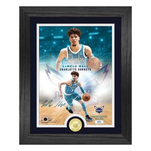 LaMelo Ball Charlotte Hornets Legends Bronze Coin Photo Mint - Primary Image