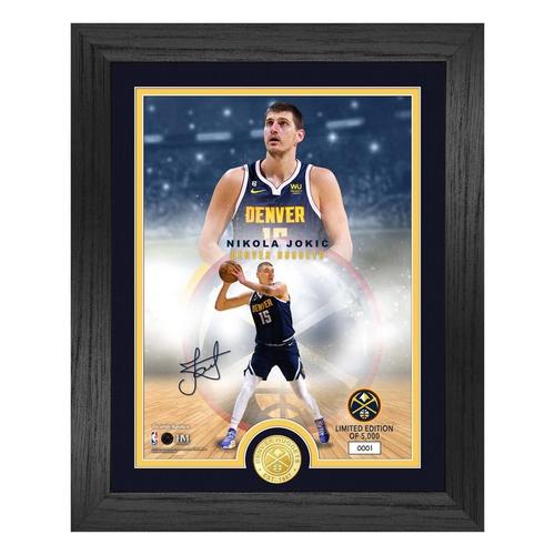 Nikola Jokic Denver Nuggets Legends Bronze Coin Photo Mint - Primary Image