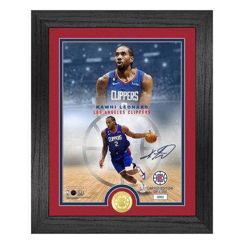 Kawhi Leonard Los Angeles Clippers Legends Bronze Coin Photo Mint - Primary Image