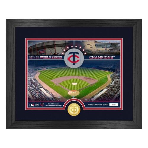 Highland Mint Minnesota Twins Bronze Coin Stadium Photo Mint - Primary Image