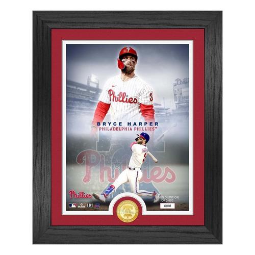 Highland Mint Bryce Harper Philadelphia Phillies Legends Bronze Coin Photo Mint - Primary Image