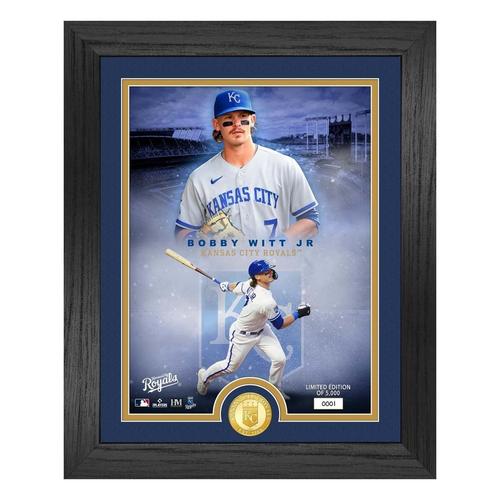 Highland Mint Bobby Witt Jr Kansas Cty Royals Legends Bronze Coin Photo Mint - Primary Image