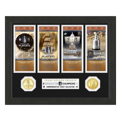 Highland Mint Vegas Golden Knights 2023 NHL Stanley Cup Champions Ticket Photo Mint - Primary Image