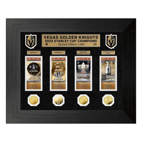 Highland Mint Vegas Golden Knights 2023 NHL Stanley Cup Champions Deluxe Ticket Photo Mint - Primary Image