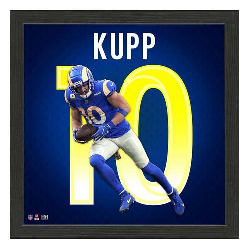 Highland Mint Cooper Kupp Los Angeles Rams NFL Impact Jersey Frame - Primary Image