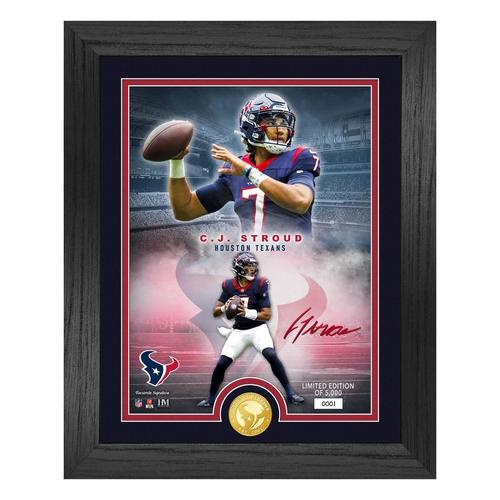 C.J. Stroud NFL Legends Bronze Coin Photo Mint - Primary Image