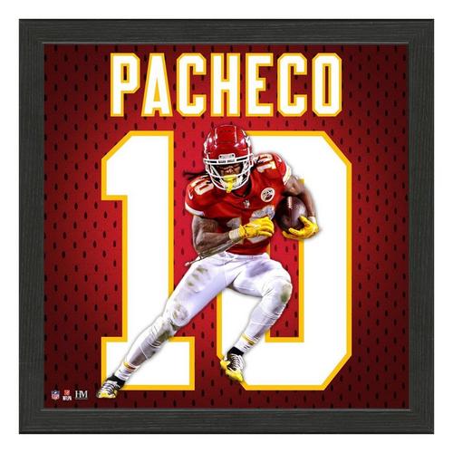 Isiah Pacheco NFL Impact Jersey Frame - Primary Image