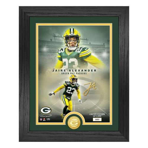 Jaire Alexander Green Bay Packers Legends Bronze Coin Photo Mint - Primary Image