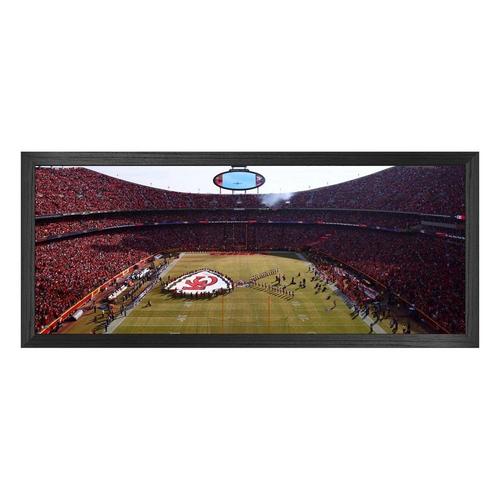 Highland Mint Kansas City Chiefs 16x40 Arrowhead Logo Framed Canvas - Primary Image