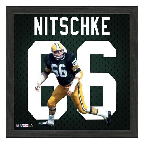 Ray Nitschke Green Bay Packers IMPACT Jersey Frame - Primary Image