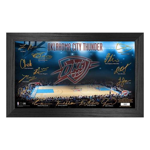 Highland Mint Oklahoma City Thunder 2023-24 Signature Court - Primary Image