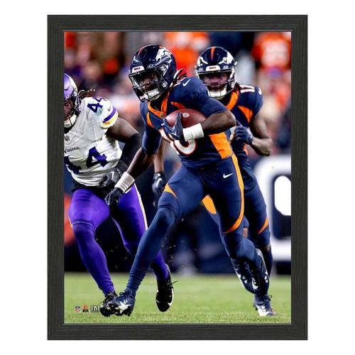 Highland Mint Denver Broncos Jerry Jeudy 12x15 Sport Frame - Primary Image
