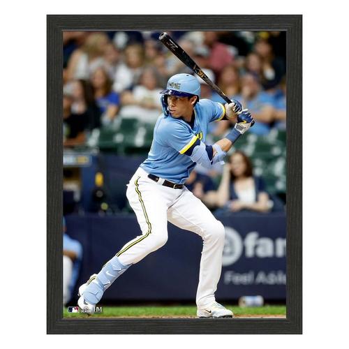 Highland Mint Milwaukee Brewers Christian Yelich 12x15 Focus Sport Frame - Primary Image