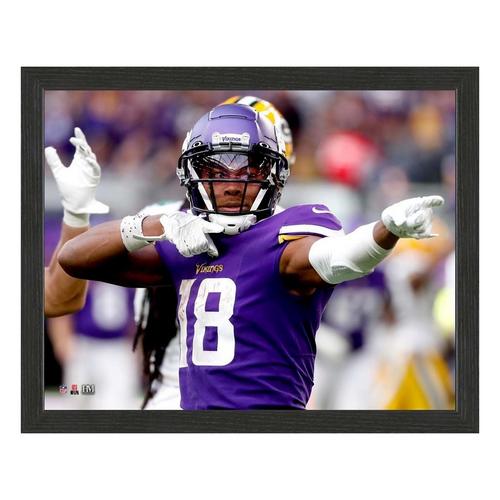 Highland Mint Minnesota Vikings Justin Jefferson 1st Down Sport Frame - Primary Image