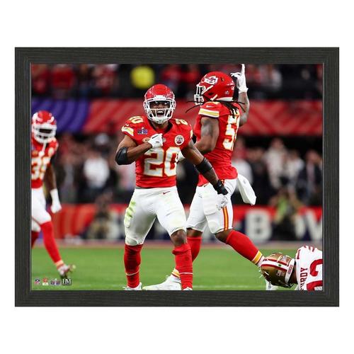 Highland Mint Kansas City Chiefs Justin Reid Celebration SB 58 Sport Frame - Primary Image