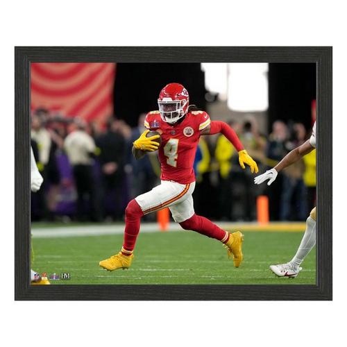 Highland Mint Kansas City Chiefs Rashee Rice SB 58 Sport Frame - Primary Image
