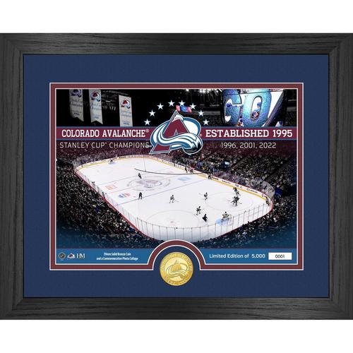 Highland Mint Colorado Avalanche Rink Bronze Coin Photo Mint - Primary Image