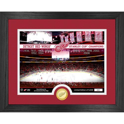 Highland Mint Detroit Red Wings Rink Bronze Coin Photo Mint - Primary Image